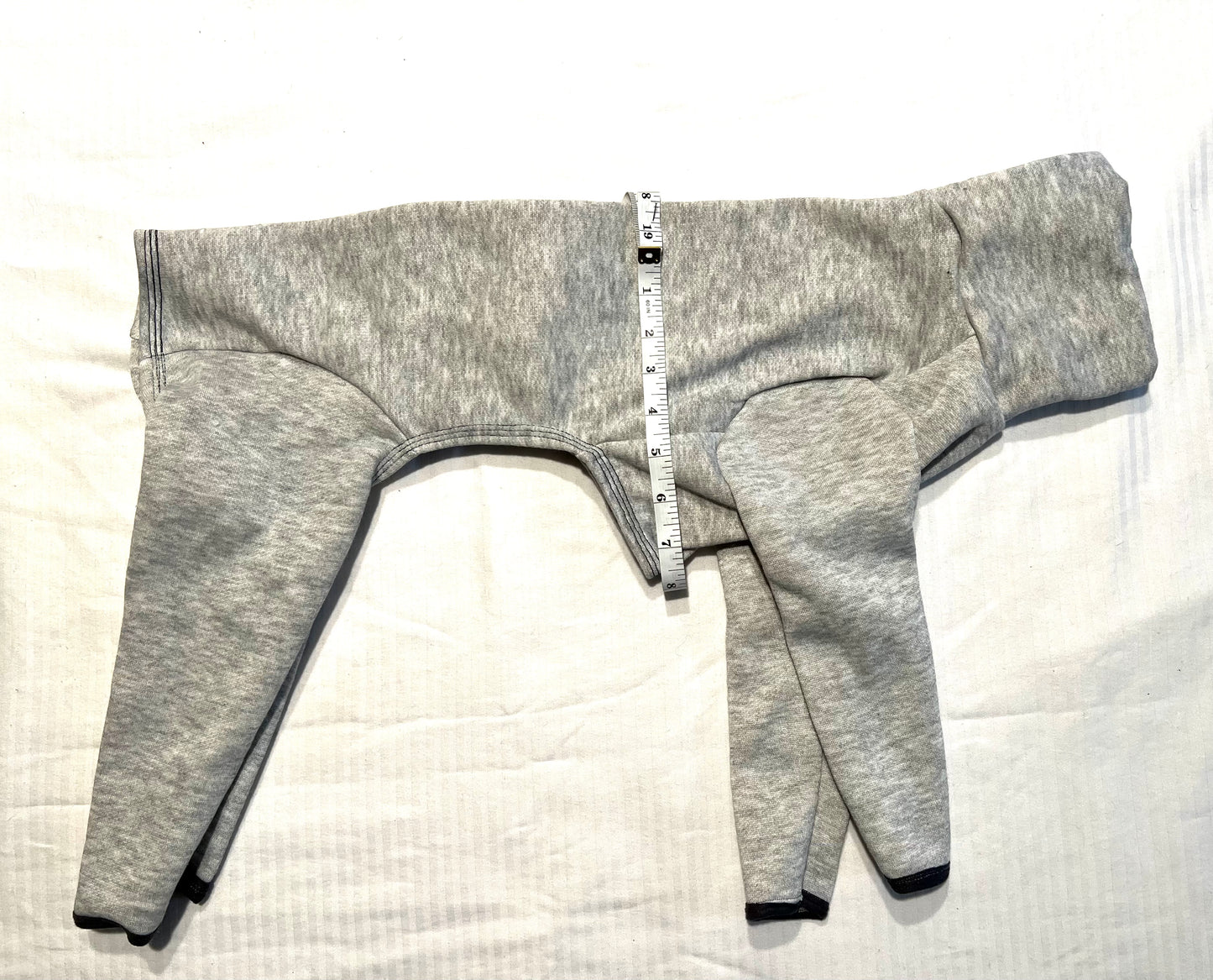Grey Cotton sweatshirt one piece