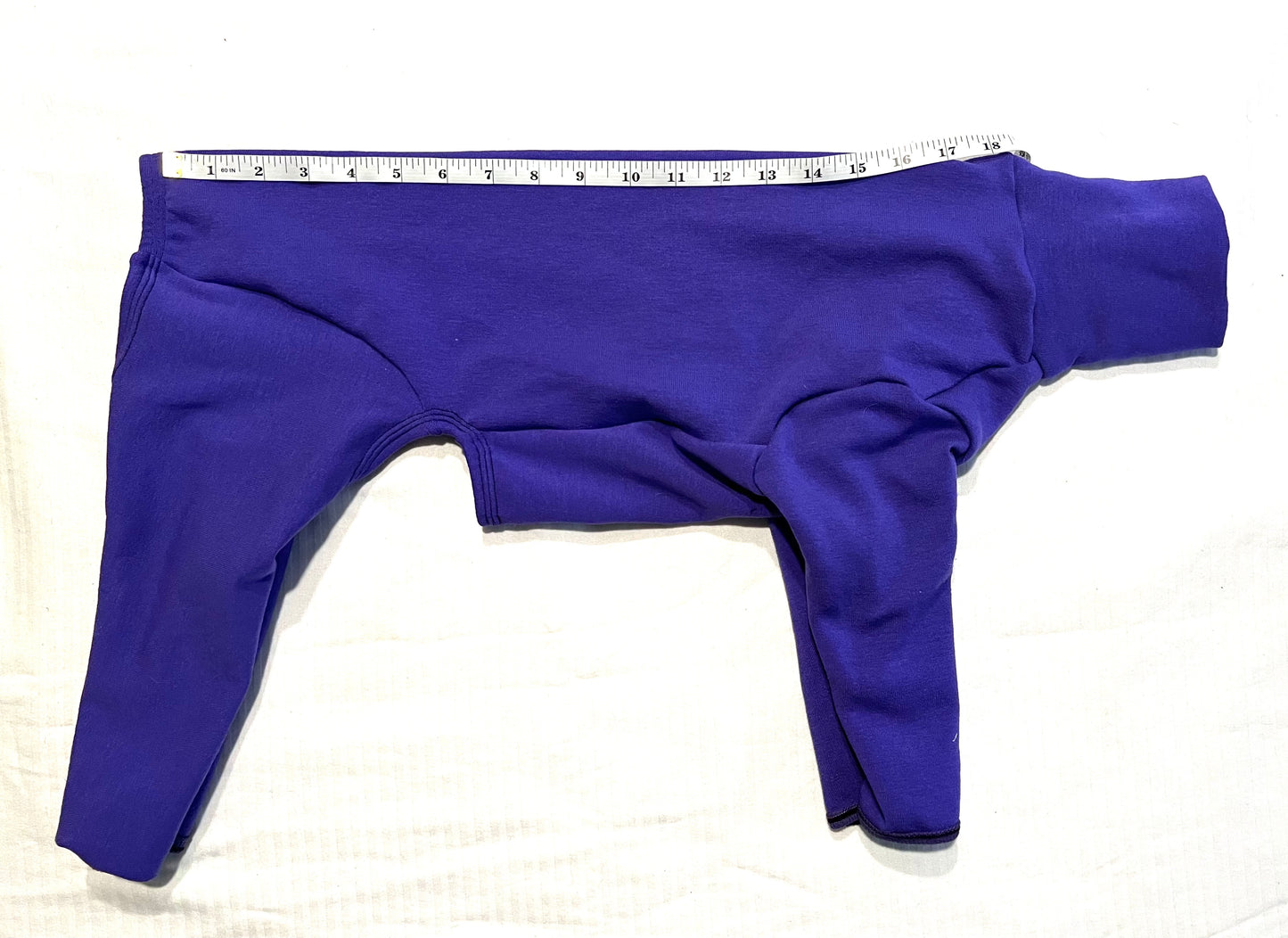 Purple Cotton sweatshirt one piece