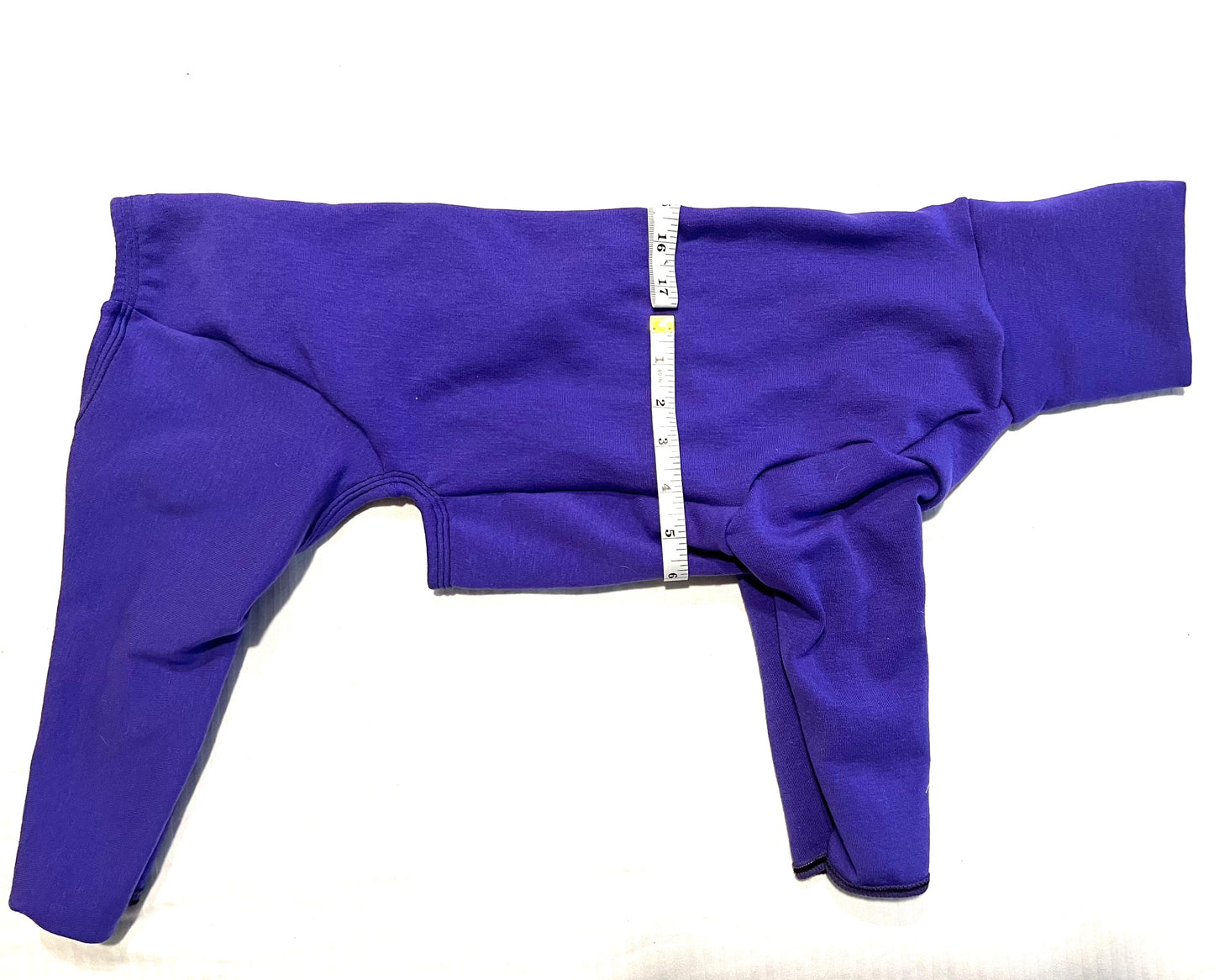 Purple Cotton sweatshirt one piece